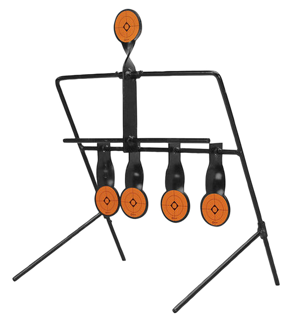 Caldwell AR500 Steel Airgun Resetting Target 1.50" Black/Orange Motion Enhancement