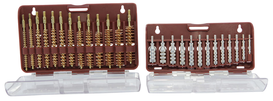 Tipton Ultra Jag & Best Bore Brush Set 26-Pc 17-45 Cal 8-32 Thread