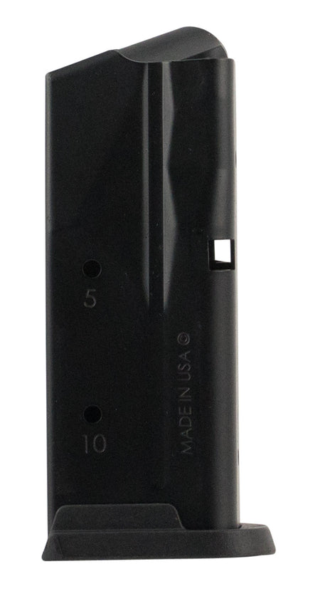 Sig Sauer MAG365910 P365 Micro Compact 10rd 9mm Luger Magazine Blued Steel