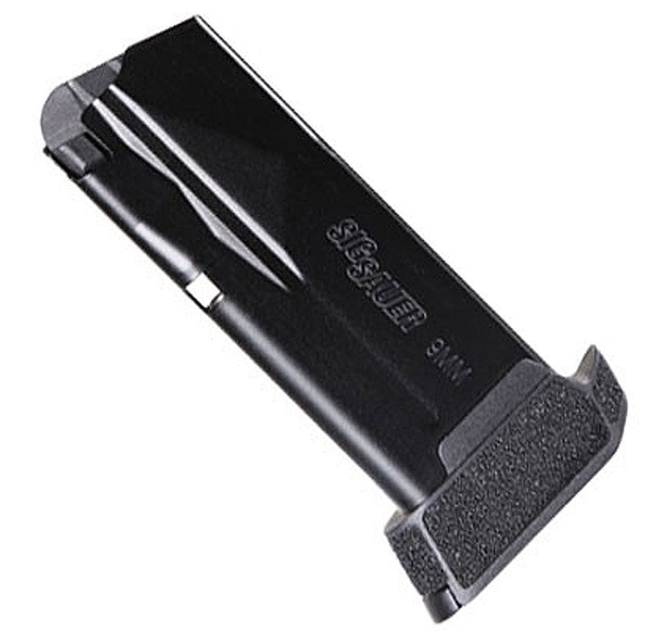 Sig Sauer MAG365912 P365 Micro Compact 12rd Extended 9mm Luger Magazine Blued Steel
