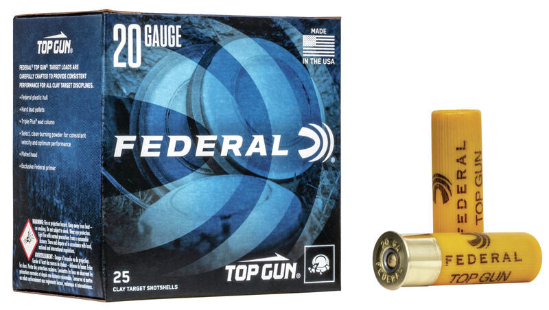 Federal 20 Gauge Shotgun Shells  #9 7/8 oz 2.75 in