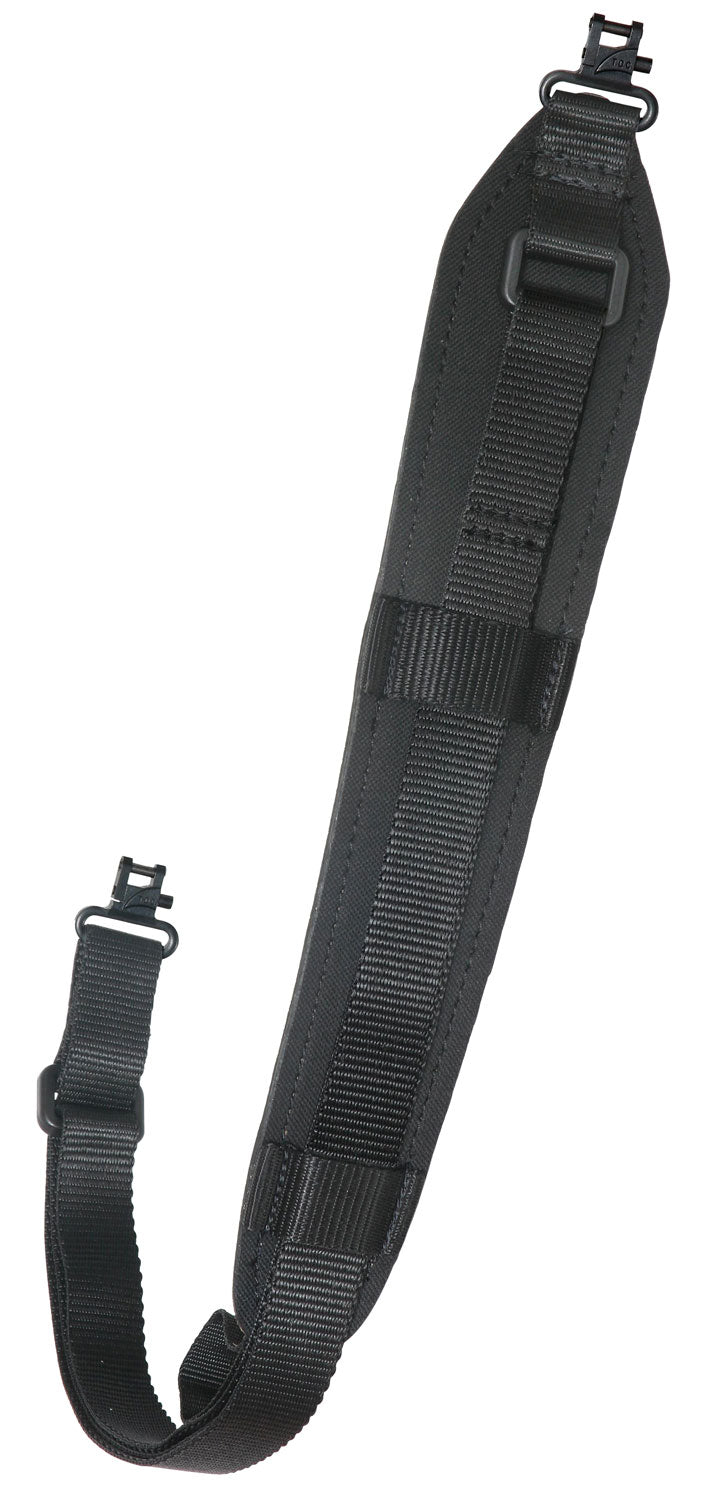Outdoor Connection Original Padded Super-Sling Black Nylon w/Thumb Loop Rifle/Shotgun