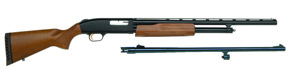 Mossberg 500 Bantam Combo Youth 20 Gauge Pump Shotgun 5+1 22" Vent Rib/24" Rifled Barrels