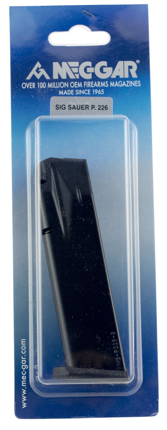 Mec-Gar MGP22618AFC Sig P226 9mm Luger 18rd Blued w/Anti-Friction Coating Detachable Magazine