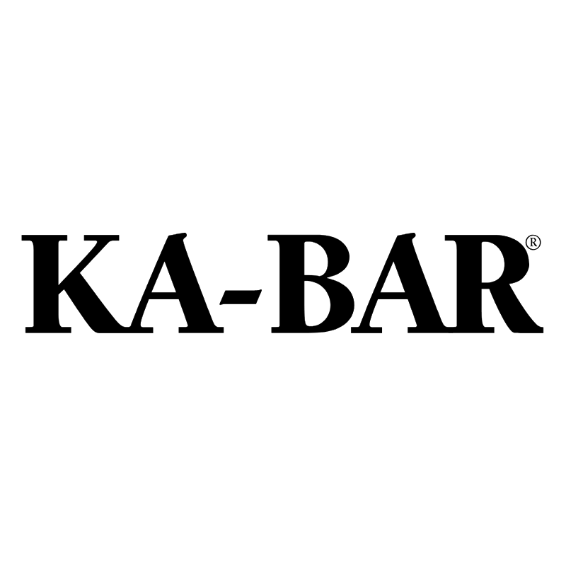 KA-BAR 7-Inch Fixed Blade Fighting Utility Knife Black with Leather Sheath