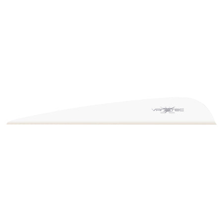 VaneTec V-Max White Arrow Vanes 4 in. 100 pk.
