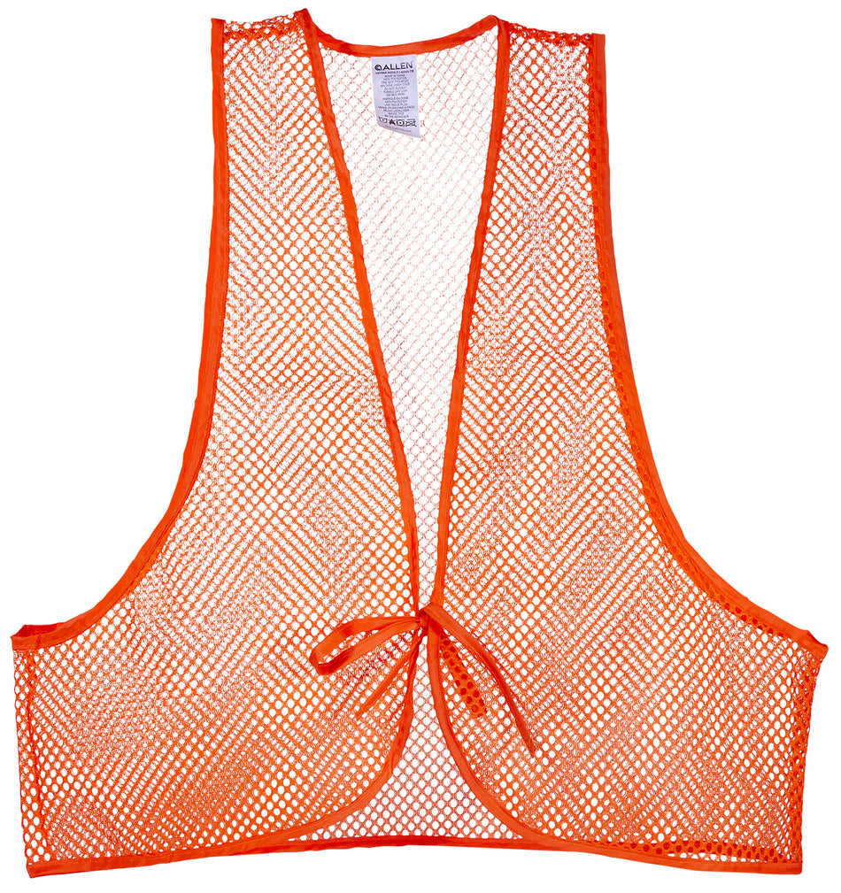 Allen Orange Mesh Hunter's Safety Vest One Size Fits All 15750
