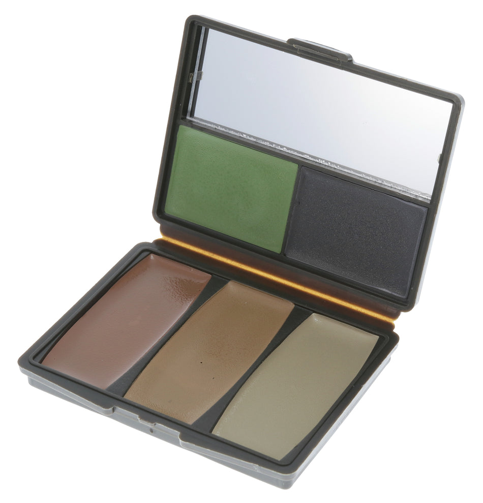 Hunters Specialties Camo-Compac 5-Color Military Makeup Kit Pocket Size 00298