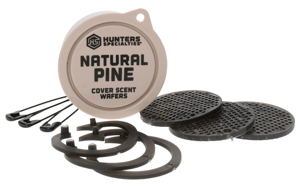 Hunters Specialties 01024 Solid Pine Scent Wafers 3 Pack for Hunting