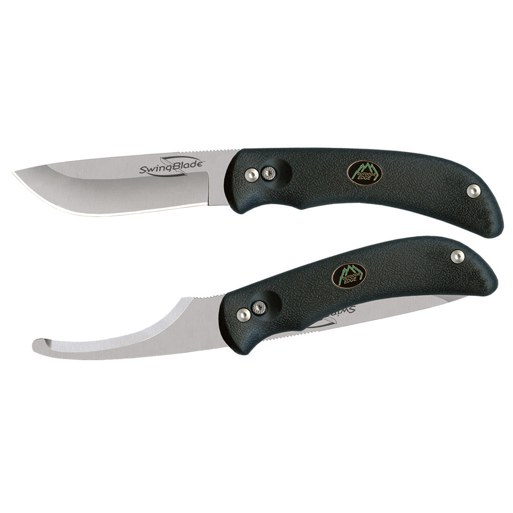 Outdoor Edge Swing Blade Skinner Gutting Knife Black