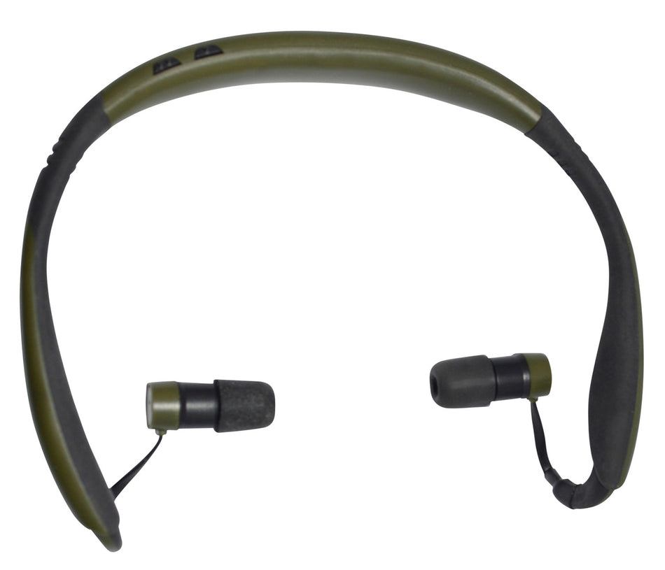 Pro Ears Stealth 28 Behind The Head 28dB Electronic Hearing Protector Black/Green Adult