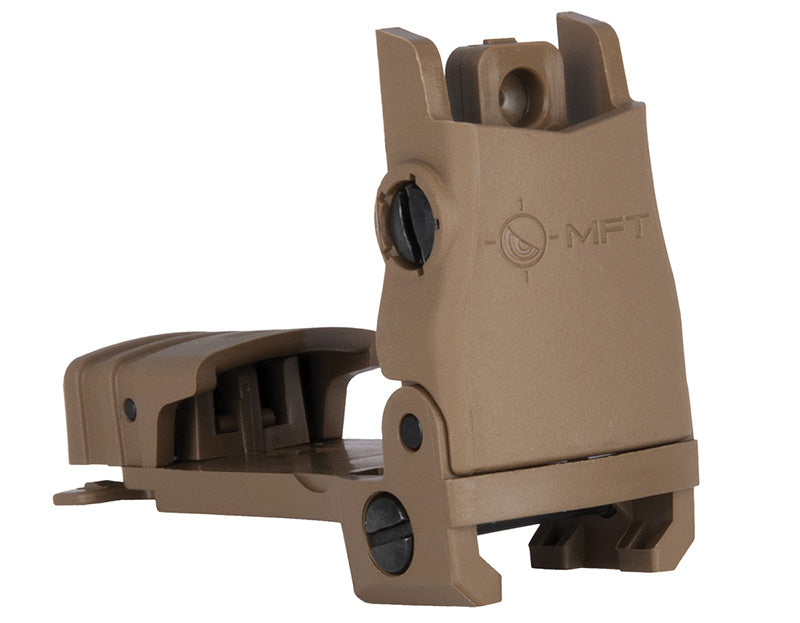 MFT BUPSWR-SDE Flip-Up Rear Sight Polymer Windage Adj SDE