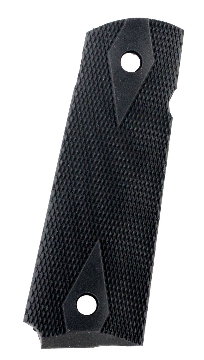 Pearce Grip Side Panels PG19112 Double Diamond Checkered Rubber – 1911 Government Model