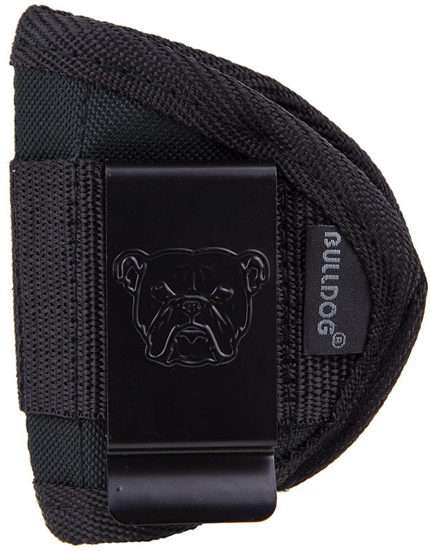 Bulldog WIPM Medium IWB Inside-the-Pants Nylon Holster Belt Clip for Small .380 Auto Pistols Ambidextrous