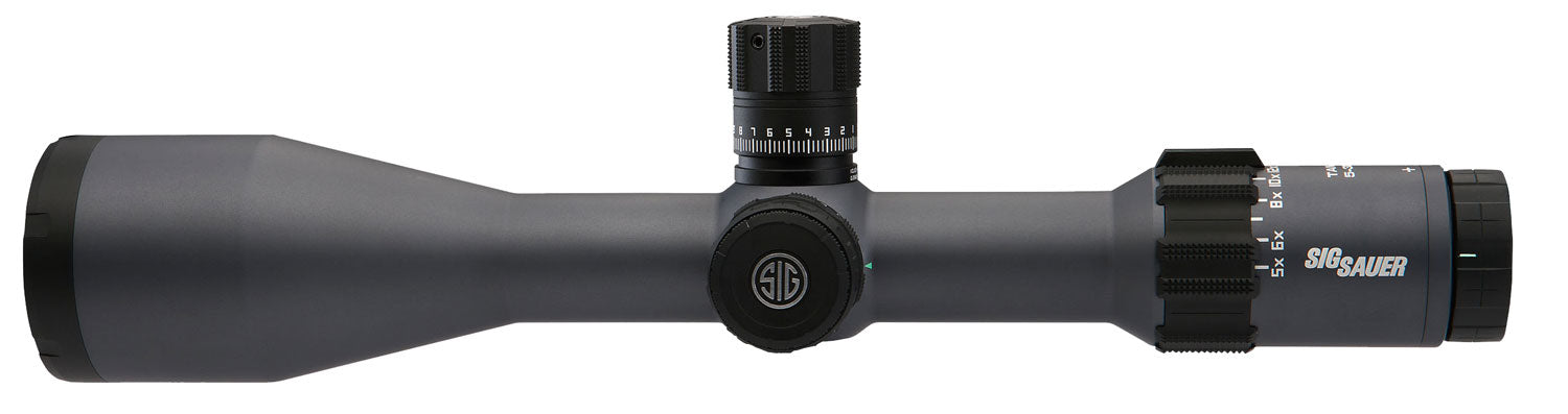 TANGO6 Rifle Scope 5-30x56mm FFP 34mm MRAD DEV-L LevelPlex Side Focus 0.1 MRAD Adj - Graphite