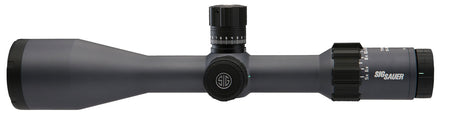 TANGO6 Rifle Scope 5-30x56mm FFP 34mm MRAD DEV-L LevelPlex Side Focus 0.1 MRAD Adj - Graphite