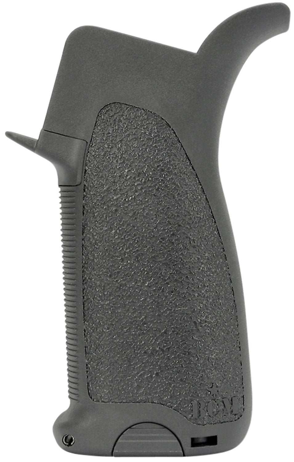 BCM GFGMOD1BLK BCMGunfighter Mod 1 Black AR-Platform Pistol Grip with Hinged Trap Door