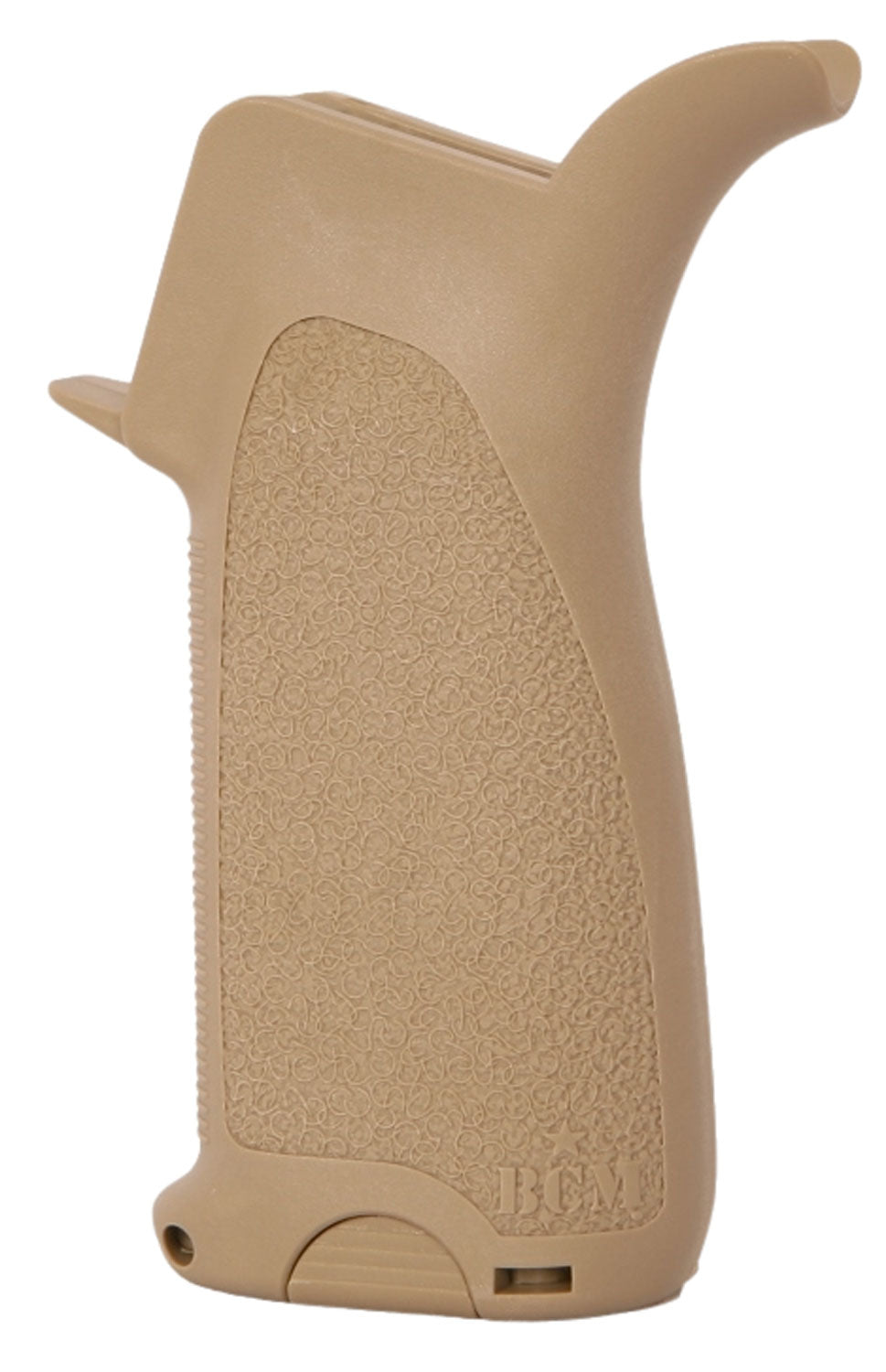 BCM GFGMOD3FDE Gunfighter Grip Mod 3 Flat Dark Earth AR-Platform Pistol Grip with Beavertail