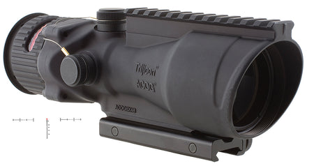 Trijicon ACOG 100006 6x48 Black Anodized Illuminated Red Chevron 50 BMG Scope