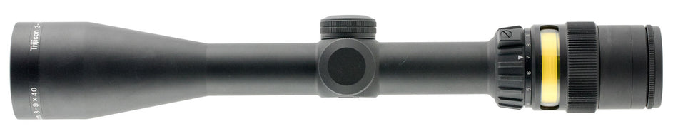 Trijicon AccuPoint 200004 3-9x40 1-Inch Tube Black Anodized Illuminated Mil-Dot Amber Dot Scope