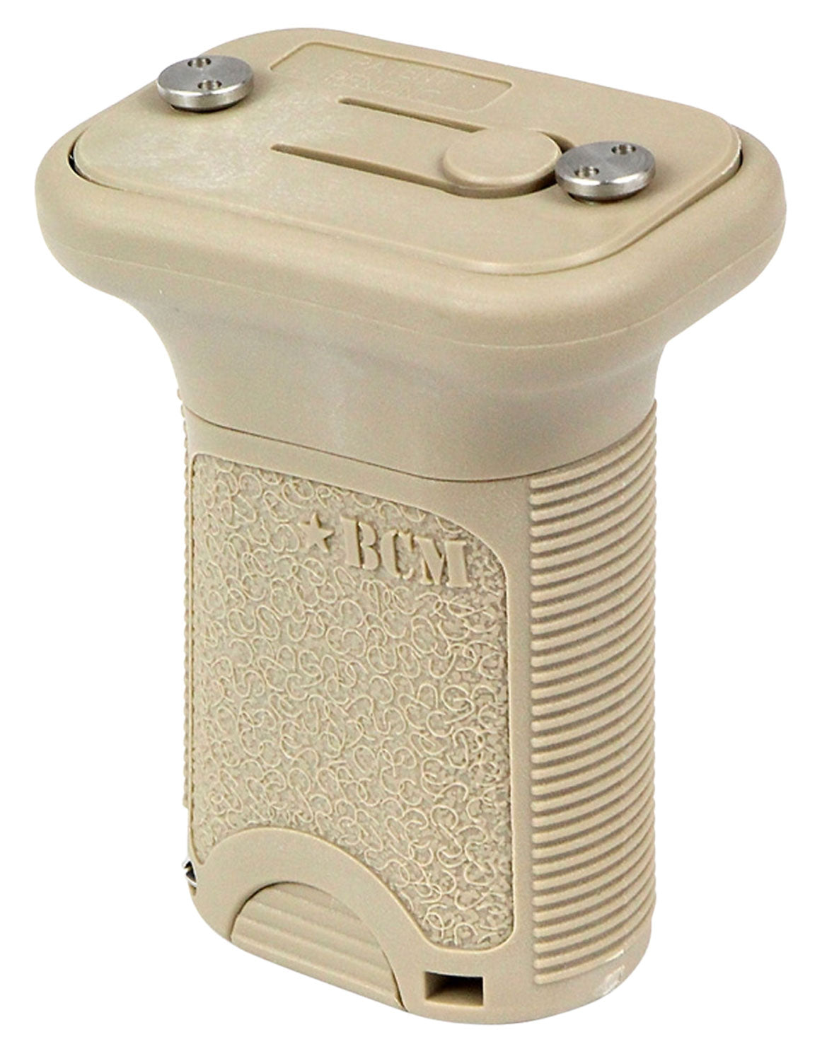BCM VGSKMOD3FD Gunfighter Vertical Grip Mod 3 Flat Dark Earth KeyMod Rail