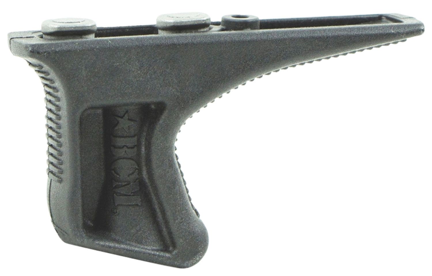 BCM KAGKMBLK Gunfighter KAG Black Textured Finish KeyMod Rail Angled Foregrip