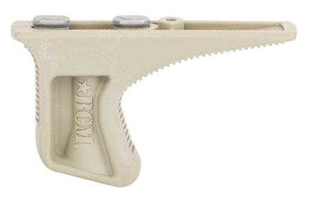 BCM KAGKMFDE Gunfighter KAG Flat Dark Earth Textured Finish KeyMod Rail Angled Foregrip