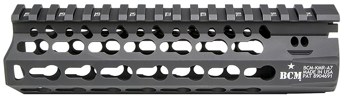 BCM KMRA7556BK KMR Alpha 7-Inch KeyMod Handguard Black Aluminum