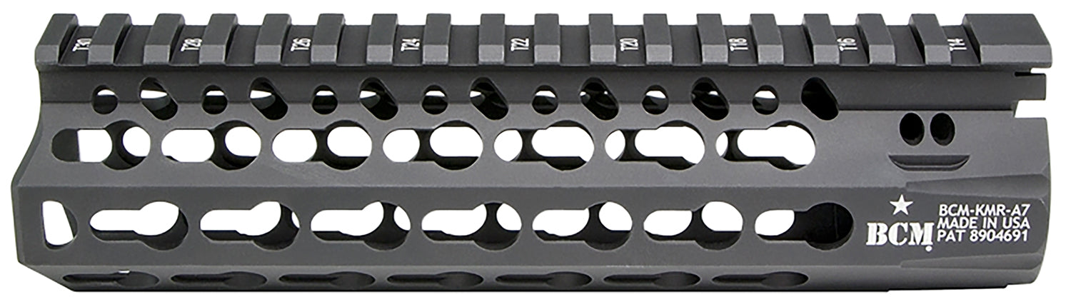 BCM KMRA7556BK KMR Alpha 7-Inch KeyMod Handguard Black Aluminum