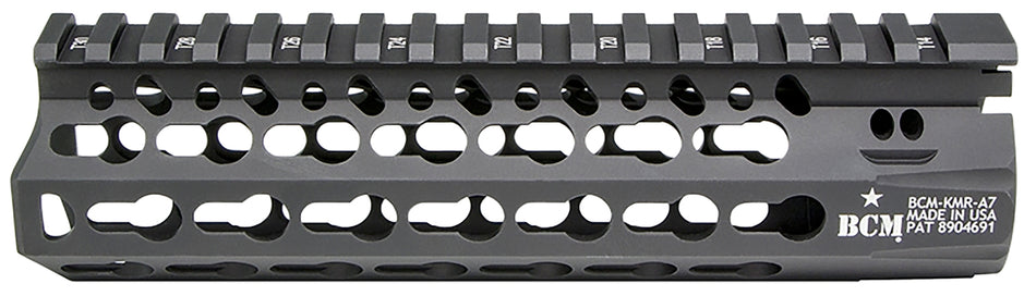 BCM KMRA7556BK KMR Alpha 7-Inch KeyMod Handguard Black Aluminum