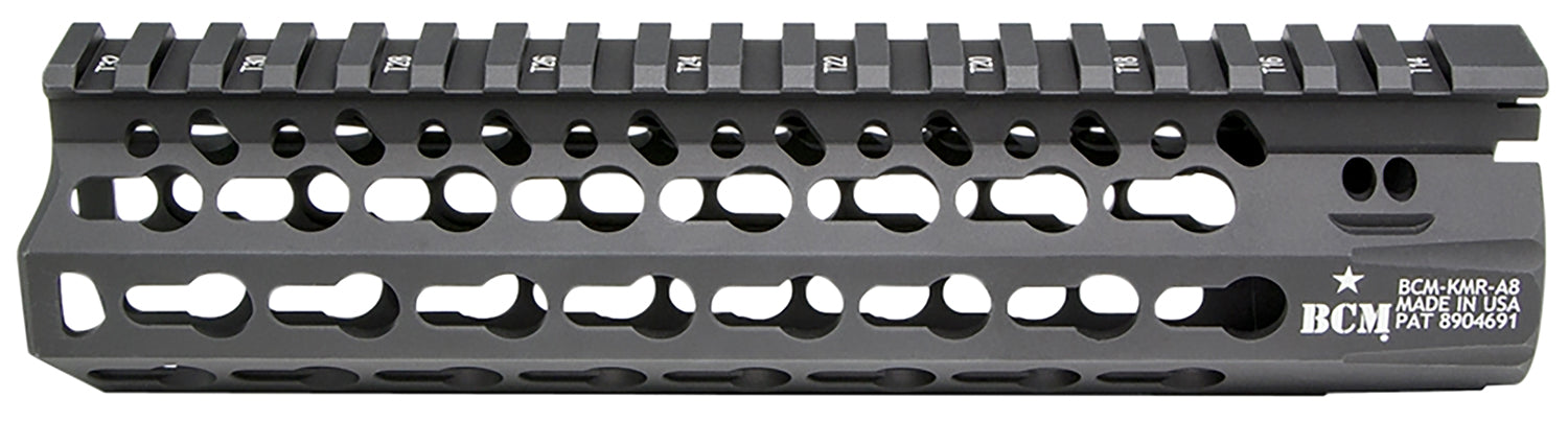 BCM KMRA8556BK KMR Alpha 8-Inch KeyMod Handguard Black Aluminum