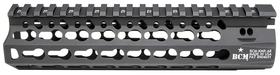 BCM KMRA8556BK KMR Alpha 8-Inch KeyMod Handguard Black Aluminum