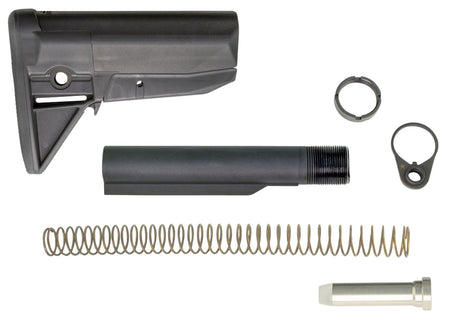 Bravo Company Gunfighter Mod 0 Complete AR Stock Kit with Buffer Tube Black