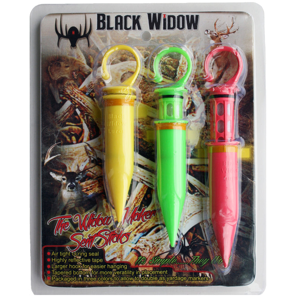 Black Widow Widow Maker Scent Sticks with Replaceable Wicks 3 pk.