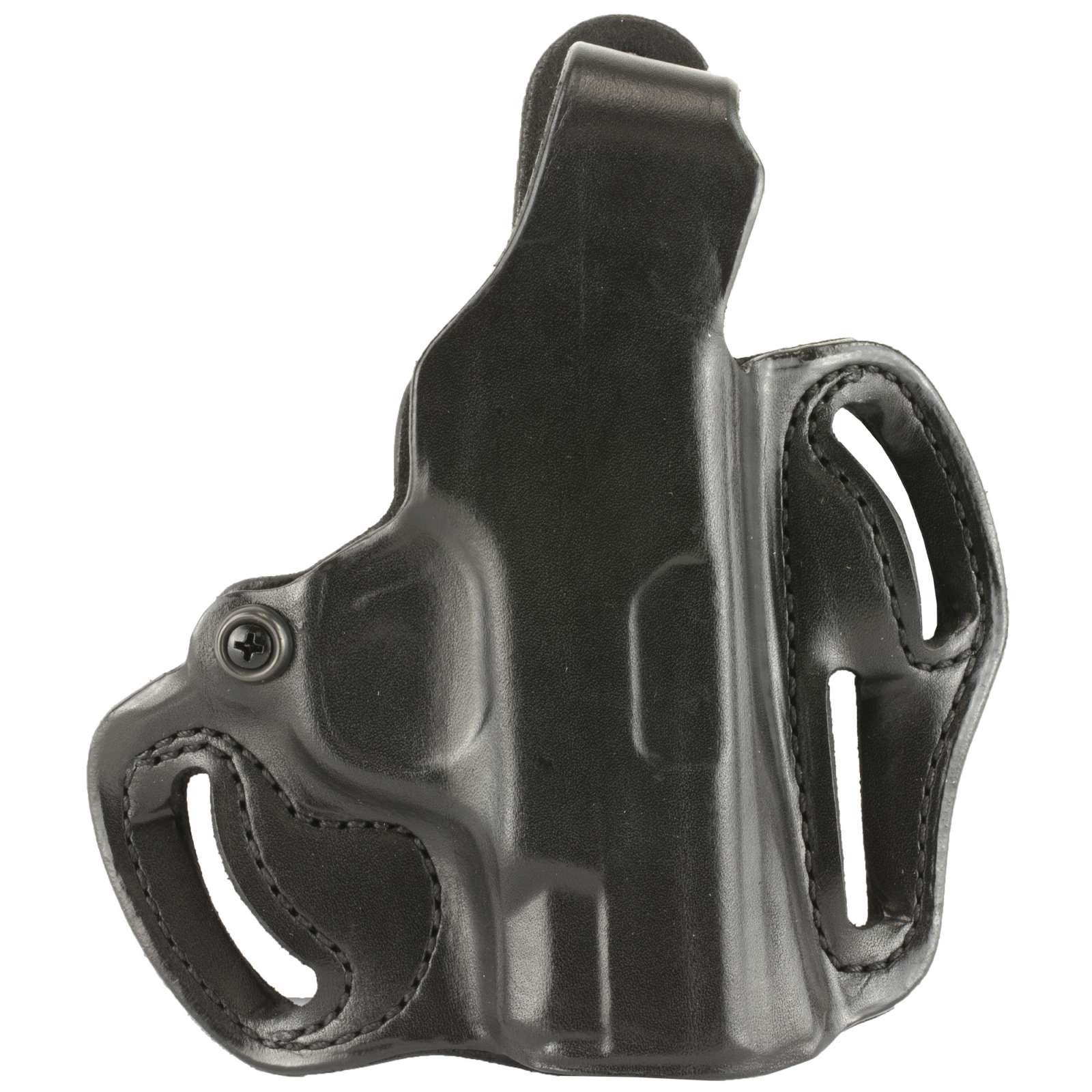 DeSantis Thumb Break Scabbard Right-Hand Black Leather Holster - S&W M&P Shield 45