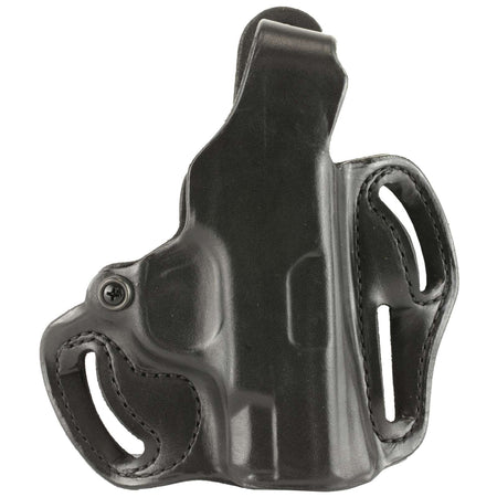 DeSantis Thumb Break Scabbard Right-Hand Black Leather Holster - S&W M&P Shield 45