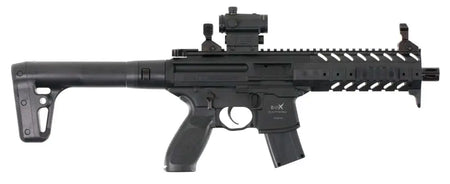 Sig Sauer MPX Air Rifle .177 Caliber 30rd CO2 Black SIG20R Red Dot Sight