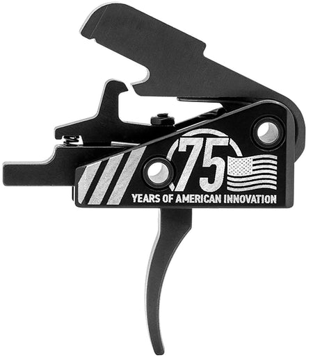 Timney 75th Anniversary AR-15 Small Pin Curved Trigger 3lb Laser Etched