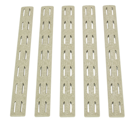 Bravo Company KMRRPFDE5 KeyMod FDE Polymer Handguard Rail Panels 5 Pack AR-15