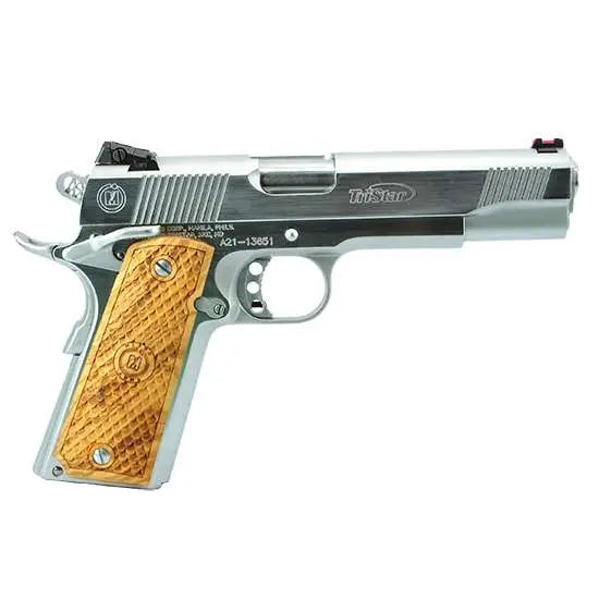 TriStar American Classic Trophy 1911 .45 ACP Pistol, Chrome Finish