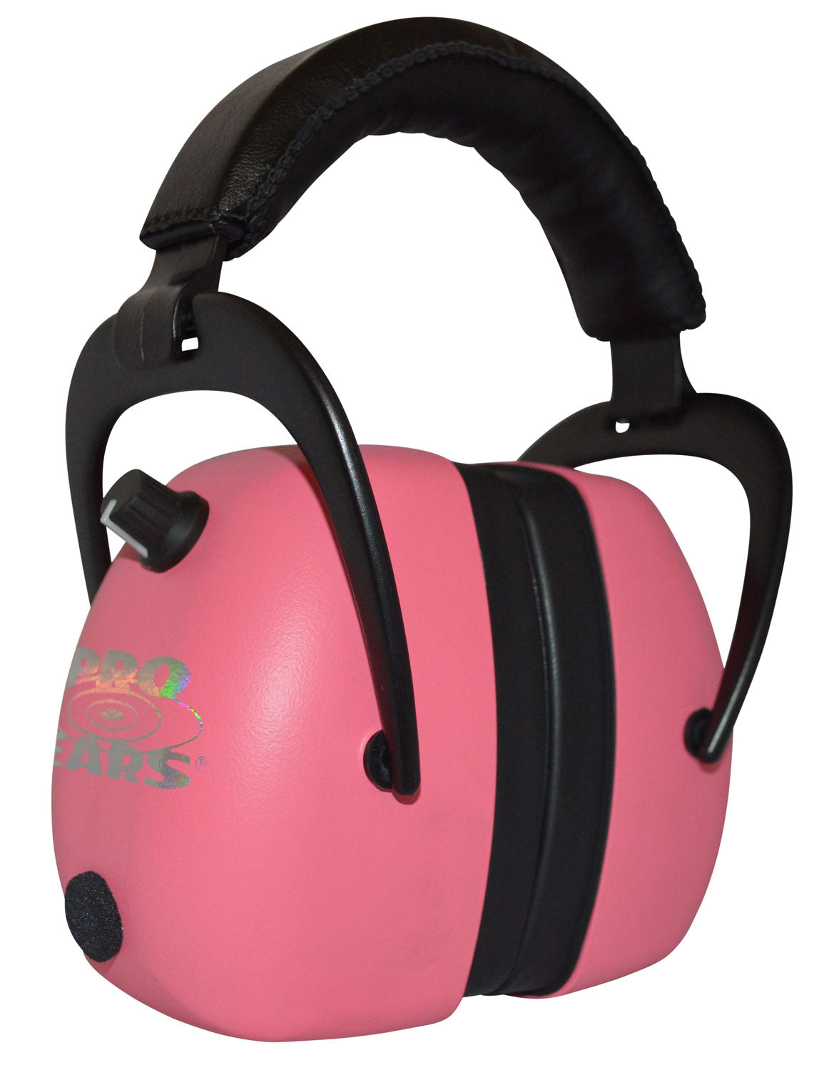 Pro Ears Gold II 30 Over The Head 30dB Electronic Hearing Protection Muff Pink/Black Adult 1 Pair
