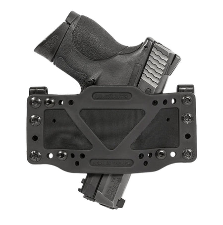 Limbsaver CrossTech 12501 Ambidextrous IWB/OWB Universal Handgun Holster Black Polymer Clip