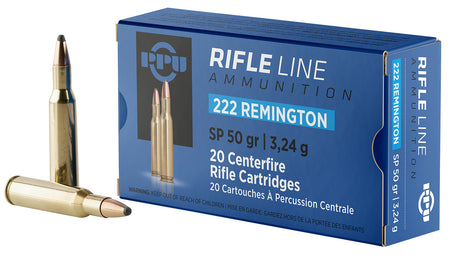 Prvi Partizan .222 Remington PP222 Soft Point SP 50 Grain