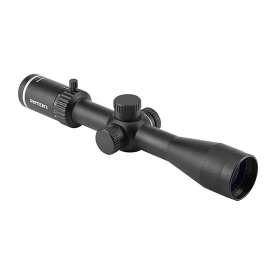 Riton X3 Primal 4-16x44mm Scope 30mm Tube Matte DHR MOA SFP Throw Lever