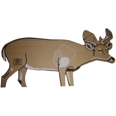 Two-Color Buck Cardboard Shooting Target 25pk