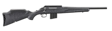 Ruger 56902 American II Patrol 338 ARC 5+1 16.10" Graphite Black Cerakote Threaded Bull Barrel & Alloy Steel Receiver w/Picatinny Rail, Black Splatter Adj LOP Synthetic Stock