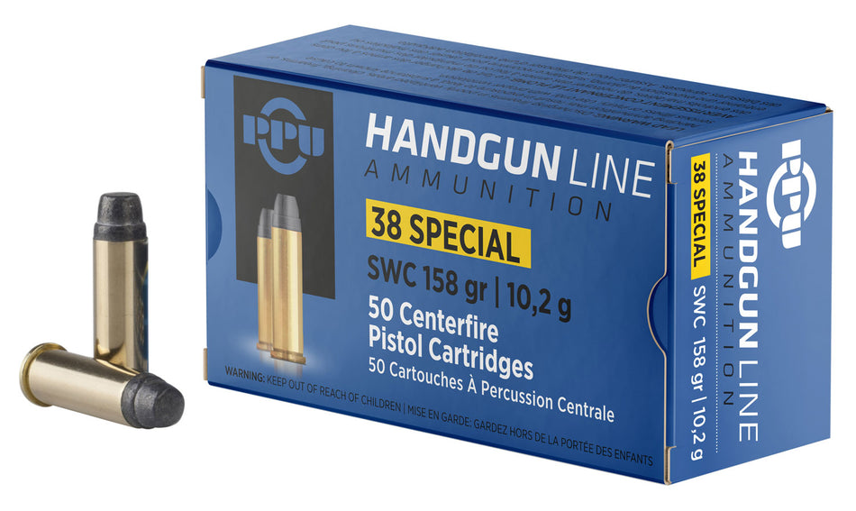 Prvi Partizan .38 Special PPH38SS 8605003813088 Semi Wadcutter 158 Grain
