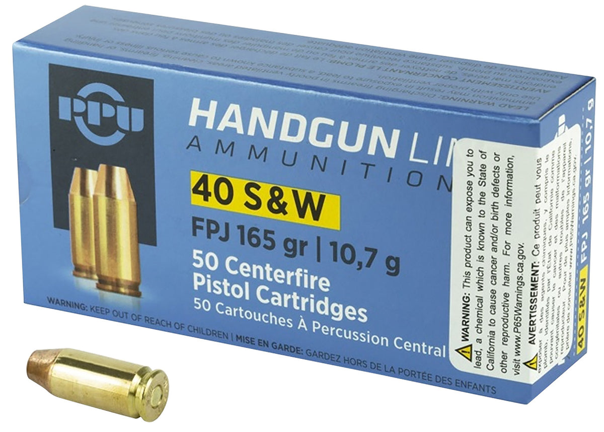 Prvi Partizan .40 S&W PPH40F 8605003813149  165 Grain
