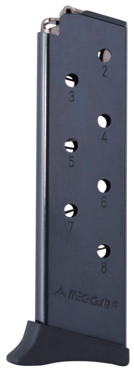 Mec-Gar MGBR3808B Bersa Thunder .380 ACP 8rd Blued Detachable Magazine with Finger Rest