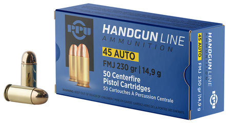 Prvi Partizan .45 ACP/Auto PPH45F 8605003813170 Full Metal Jacket FMJ 230 Grain